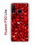 Чехол-накладка Huawei P30 Lite/Honor 20S/Honor 20 Lite/Nova 4e Kruche Print Гранат