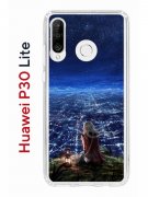 Чехол-накладка Huawei P30 Lite/Honor 20S/Honor 20 Lite/Nova 4e Kruche Print Ночные Огни