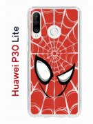 Чехол-накладка Huawei P30 Lite/Honor 20S/Honor 20 Lite/Nova 4e Kruche Print Человек-Паук красный