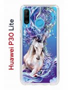 Чехол-накладка Huawei P30 Lite/Honor 20S/Honor 20 Lite/Nova 4e Kruche Print Грация