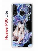Чехол-накладка Huawei P30 Lite/Honor 20S/Honor 20 Lite/Nova 4e Kruche Print Грация