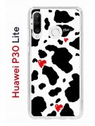 Чехол-накладка Huawei P30 Lite/Honor 20S/Honor 20 Lite/Nova 4e Kruche Print Корова