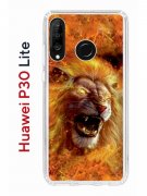 Чехол-накладка Huawei P30 Lite/Honor 20S/Honor 20 Lite/Nova 4e Kruche Print Лев