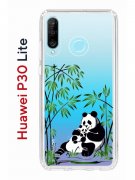 Чехол-накладка Huawei P30 Lite/Honor 20S/Honor 20 Lite/Nova 4e Kruche Print Панды