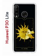 Чехол-накладка Huawei P30 Lite/Honor 20S/Honor 20 Lite/Nova 4e Kruche Print Tarot Lovers