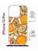 Чехол-накладка Apple iPhone 13 Pro (610630) Kruche PRINT Апельсины