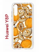 Чехол-накладка Huawei Y8P (588945) Kruche PRINT Апельсины