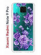 Чехол-накладка Xiaomi Redmi Note 9 Pro/Note 9S/Note 9 Pro Max Kruche Print Roses