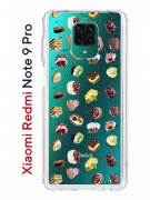Чехол-накладка Xiaomi Redmi Note 9 Pro/Note 9S/Note 9 Pro Max Kruche Print Cake