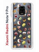 Чехол-накладка Xiaomi Redmi Note 9 Pro/Note 9S/Note 9 Pro Max Kruche Print Cake