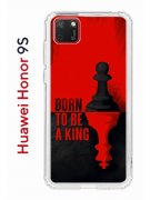 Чехол-накладка Huawei Honor 9S/Huawei Y5p Kruche Print Born to be a King