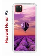 Чехол-накладка Huawei Honor 9S  (588929) Kruche PRINT Лавандовый рай