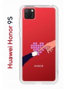 Чехол-накладка Huawei Honor 9S  (588929) Kruche PRINT Котолюбовь