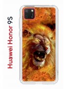 Чехол-накладка Huawei Honor 9S/Y5p 2020 Kruche Print Лев