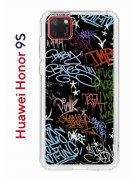 Чехол-накладка Huawei Honor 9S/Huawei Y5p Kruche Print Граффити