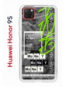 Чехол-накладка Huawei Honor 9S  (588929) Kruche PRINT Money Easy