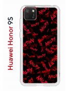 Чехол-накладка Huawei Honor 9S/Y5p 2020 Kruche Print Angry