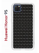 Чехол-накладка Huawei Honor 9S  (588929) Kruche PRINT Карбон