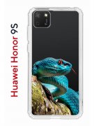 Чехол-накладка Huawei Honor 9S/Huawei Y5p Kruche Print Змея