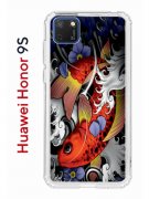 Чехол-накладка Huawei Honor 9S  (588929) Kruche PRINT Кои