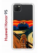 Чехол-накладка Huawei Honor 9S  (588929) Kruche PRINT Cookie Scream