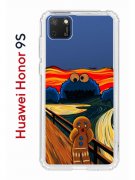 Чехол-накладка Huawei Honor 9S  (588929) Kruche PRINT Cookie Scream