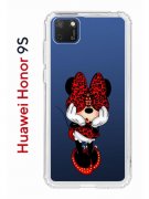 Чехол-накладка Huawei Honor 9S Kruche Print Минни