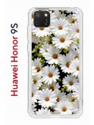 Чехол-накладка Huawei Honor 9S  (588929) Kruche PRINT Ромашки