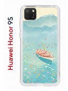 Чехол-накладка Huawei Honor 9S  (588929) Kruche PRINT озеро цветов