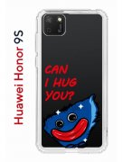 Чехол-накладка Huawei Honor 9S  (588929) Kruche PRINT CAN I HUG YOU