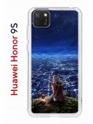 Чехол-накладка Huawei Honor 9S  (588929) Kruche PRINT Ночные Огни
