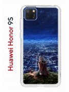 Чехол-накладка Huawei Honor 9S  (588929) Kruche PRINT Ночные Огни