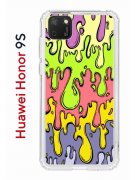 Чехол-накладка Huawei Honor 9S/Huawei Y5p Kruche Print Абстракция Капли