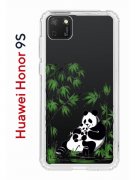Чехол-накладка Huawei Honor 9S/Y5p 2020 Kruche Print Панды