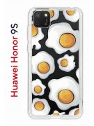 Чехол-накладка Huawei Honor 9S/Huawei Y5p Kruche Print Глазунья
