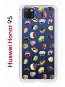 Чехол-накладка Huawei Honor 9S/Y5p 2020 Kruche Print Cake