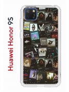 Чехол-накладка Huawei Honor 9S  (588929) Kruche PRINT Плейлисты