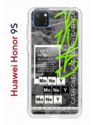 Чехол-накладка Huawei Honor 9S  (588929) Kruche PRINT Money Easy