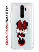 Чехол-накладка Xiaomi Redmi Note 8 Pro Kruche Print Минни