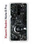 Чехол-накладка Xiaomi Redmi Note 8 Pro Kruche Print Двигатель