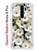 Чехол-накладка Xiaomi Redmi Note 8 Pro Kruche Print Ромашки