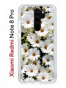 Чехол-накладка Xiaomi Redmi Note 8 Pro Kruche Print Ромашки