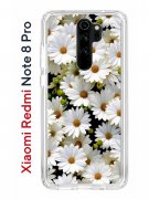 Чехол-накладка Xiaomi Redmi Note 8 Pro Kruche Print Ромашки