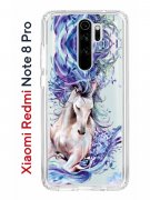 Чехол-накладка Xiaomi Redmi Note 8 Pro Kruche Print Грация