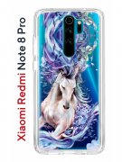 Чехол-накладка Xiaomi Redmi Note 8 Pro Kruche Print Грация