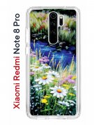 Чехол-накладка Xiaomi Redmi Note 8 Pro Kruche Print Ромашки у ручья