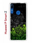 Чехол-накладка Huawei P Smart Z/Y9 Prime 2019/Honor 9X Kruche Print Garage