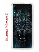 Чехол-накладка Huawei P Smart Z/Y9 Prime 2019/Honor 9X Kruche Print Дикий леопард