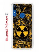 Чехол-накладка Huawei P Smart Z/Y9 Prime 2019/Honor 9X Kruche Print Danger