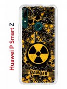 Чехол-накладка Huawei P Smart Z/Y9 Prime 2019/Honor 9X Kruche Print Danger